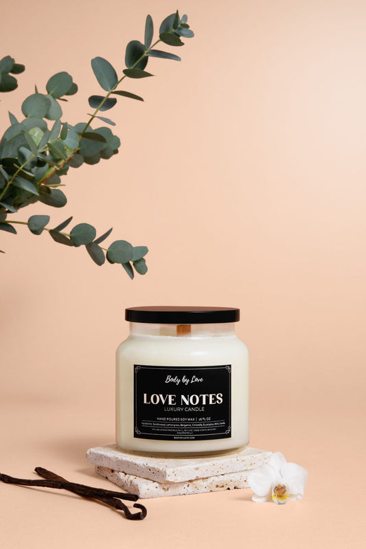 Love Notes Handmade Luxury Candle